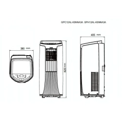 Gree Shiny GPC10AL-K5NNA1A 2,9kW