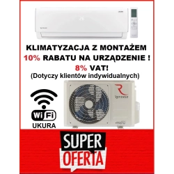 Rotenso Ukura U35Xi / U35Xo 3,5kW z montażem