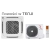 Rotenso Kasetonowy Tenji T120Xi / Uo120Xo 12,1kW z wifi